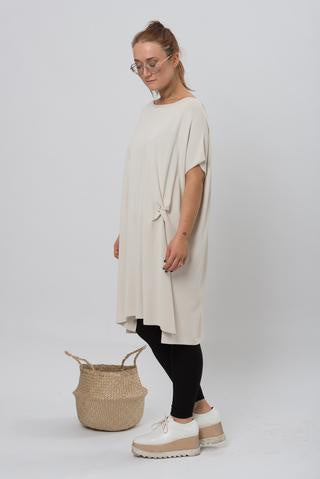 ANNETTE GORTZ DELTA OFF WHITE KNIT DRESS