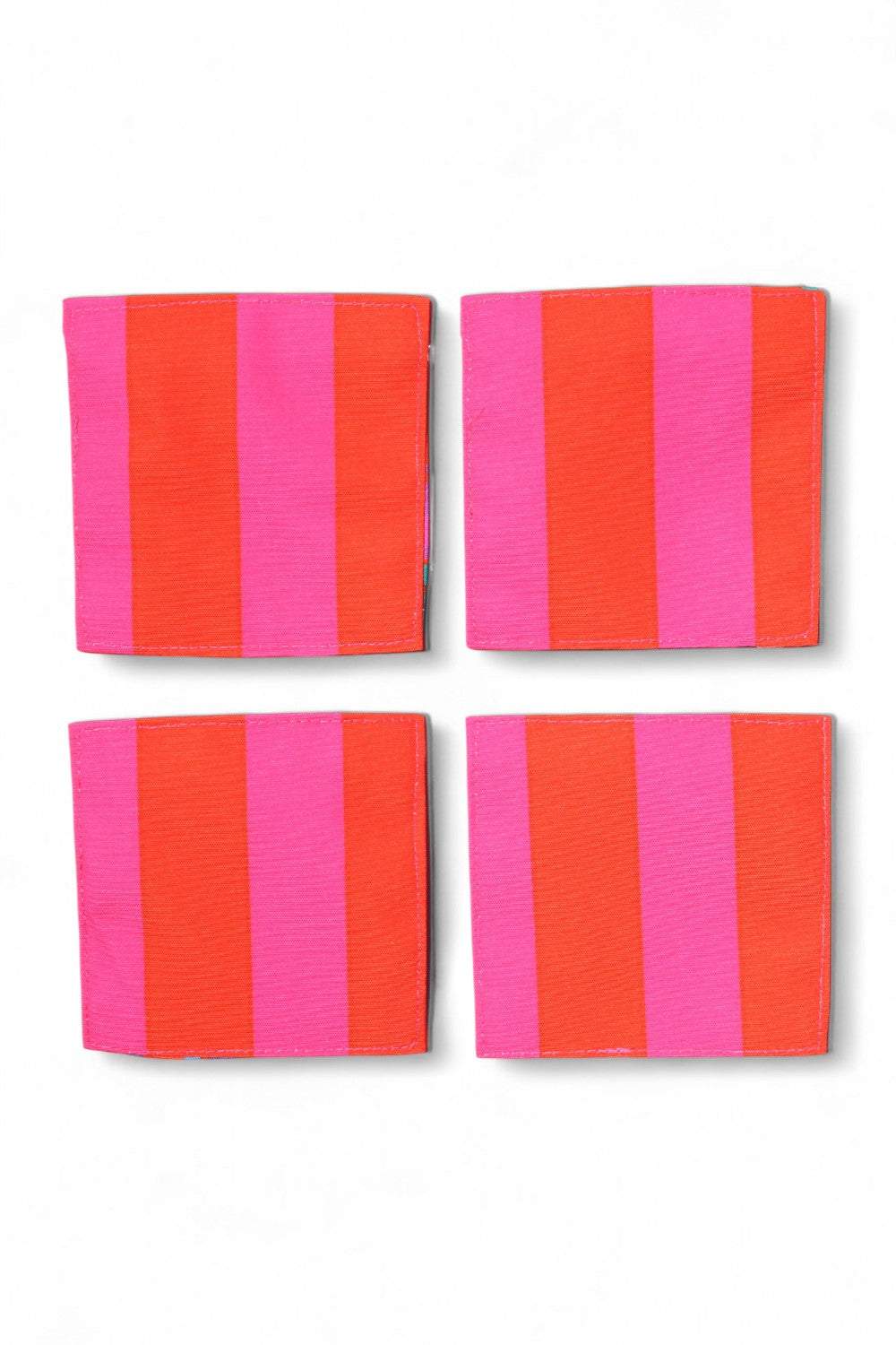 Anna Chandler Canvas Coaster Set of 4 Birds and Roses