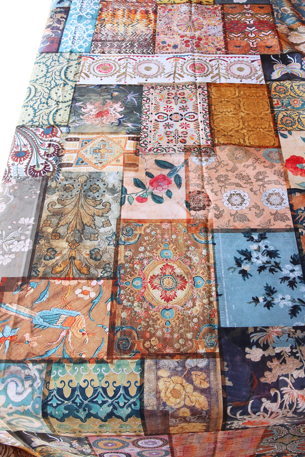 Anna Chandler Canvas Tablecloth Faded Grandeur