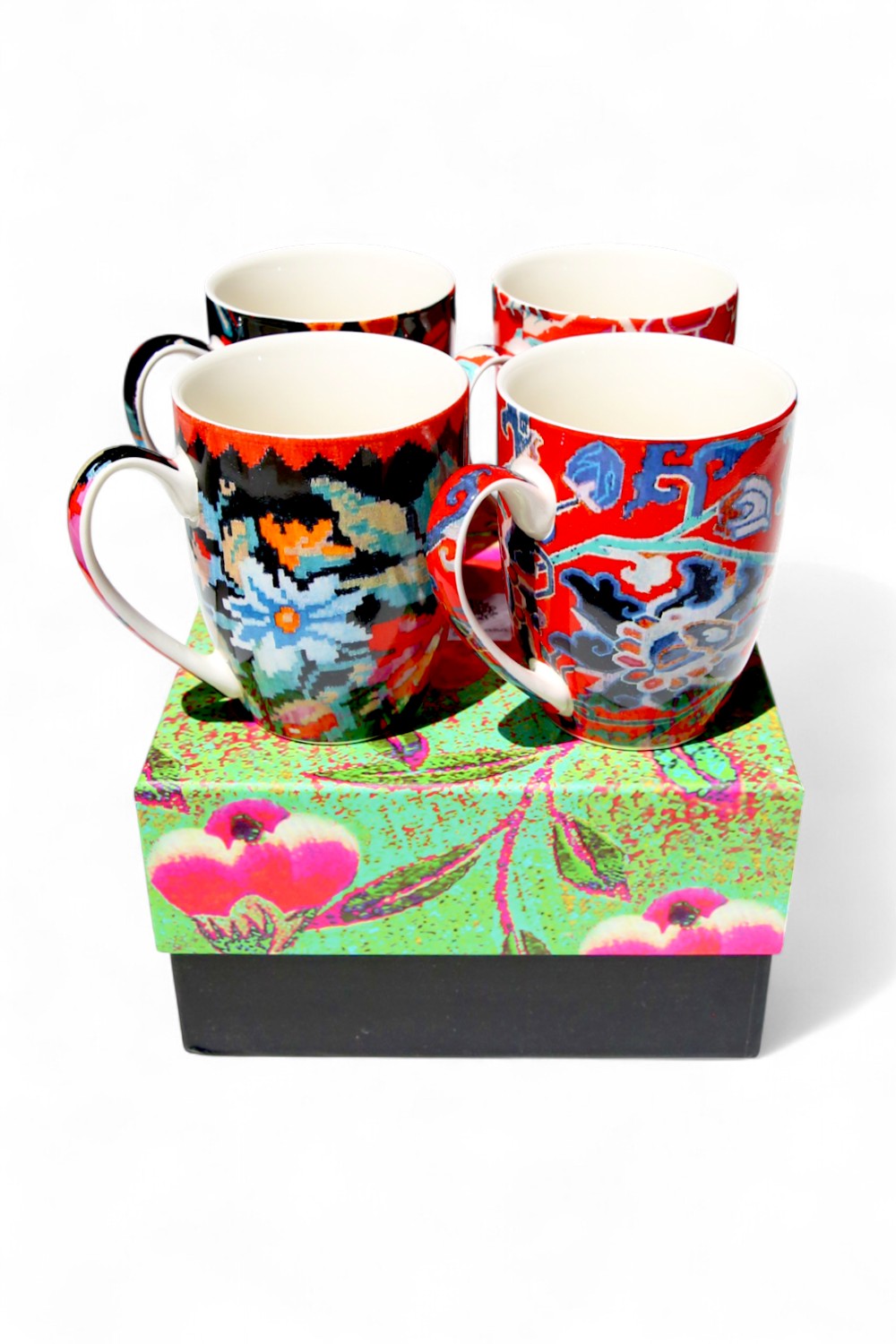 ANNA CHANDLER MUG SET OF 4 FLOWER CARPET