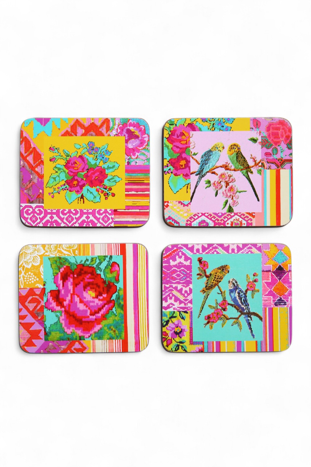 Anna Chandler Coaster Set of 4 Printemps