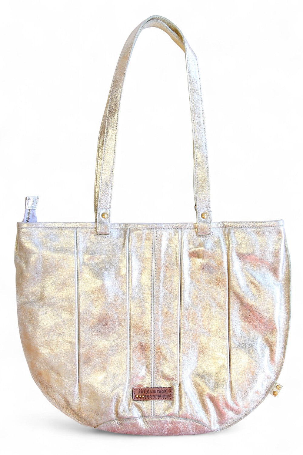 Art N Vintage Paris Tote Bag Silver