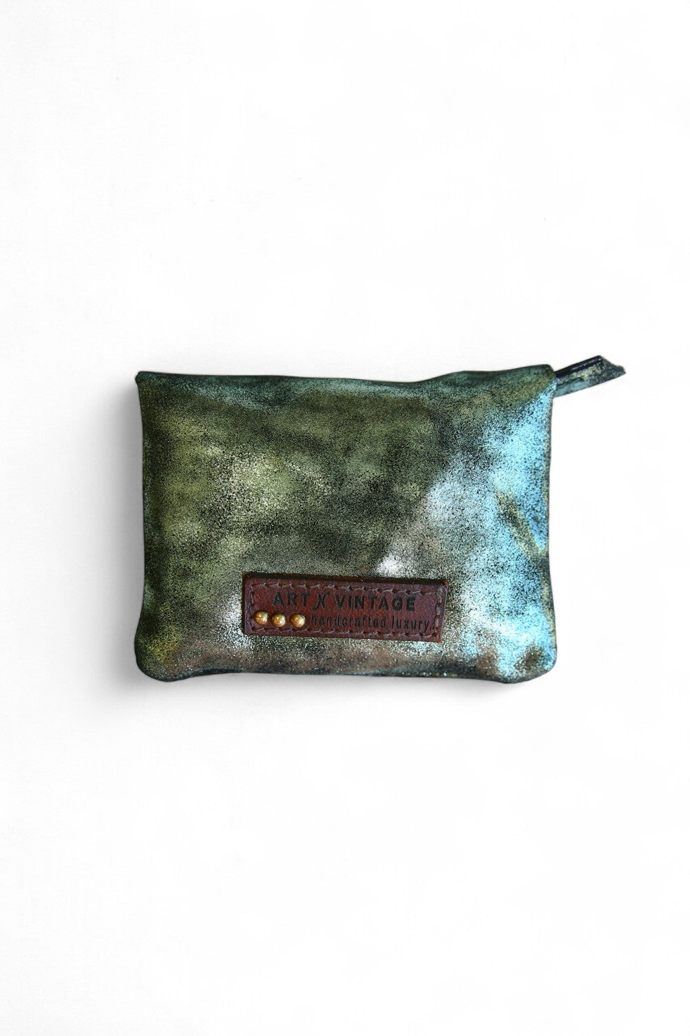 Art N Vintage Paris Purse Green