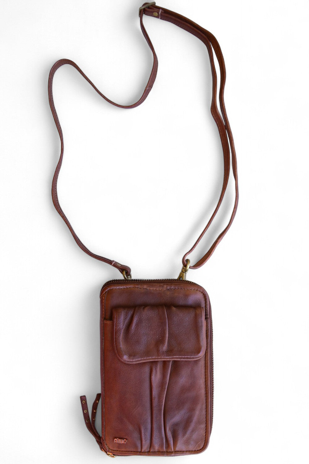 Art N Vintage Tiko Phone Crossbody Wallet Oak