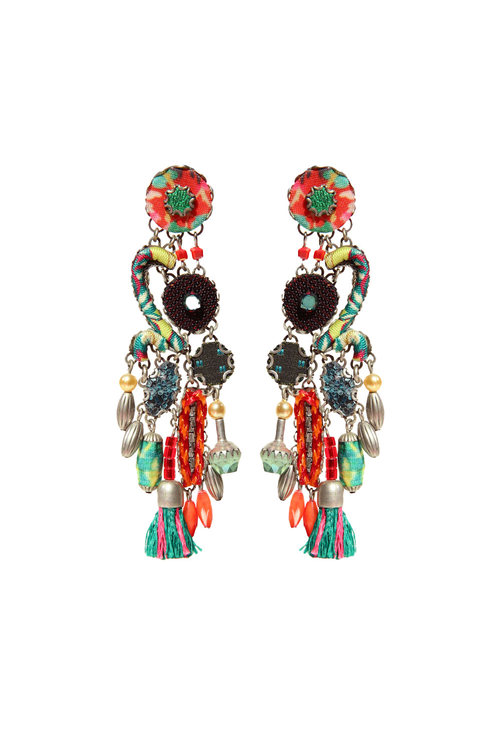 Ayala Bar Fiesta Long Drop Earrings