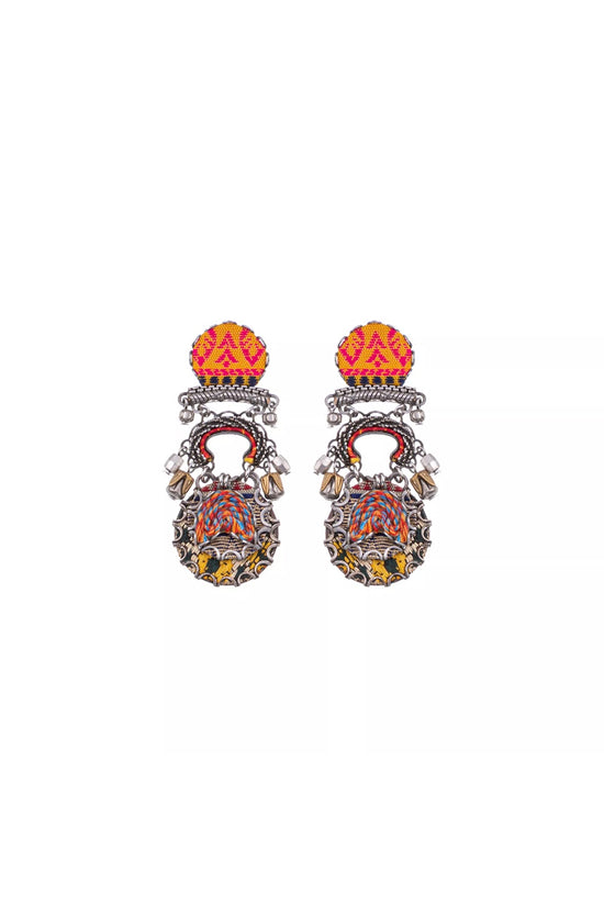 AYALA BAR EMBROIDERED DREAM VALO EARRINGS