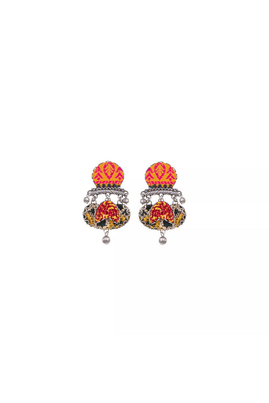 AYALA BAR EMBROIDERED DREAM NOOR EARRINGS