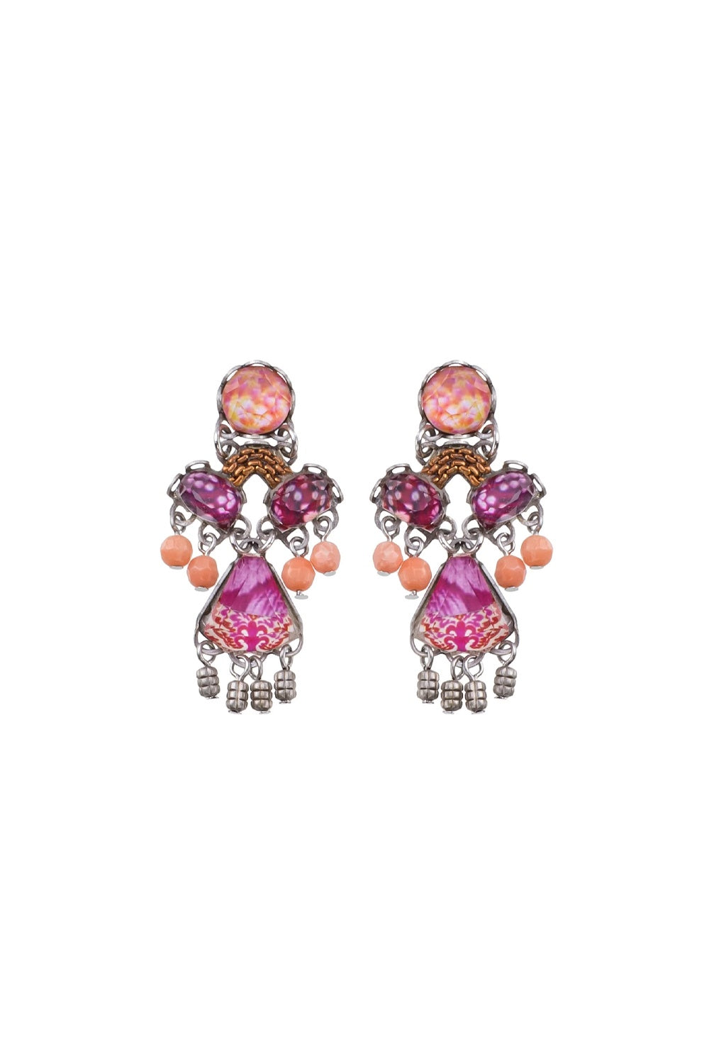 Ayala Bar Playful Earrings Rose Embrace Set Holly