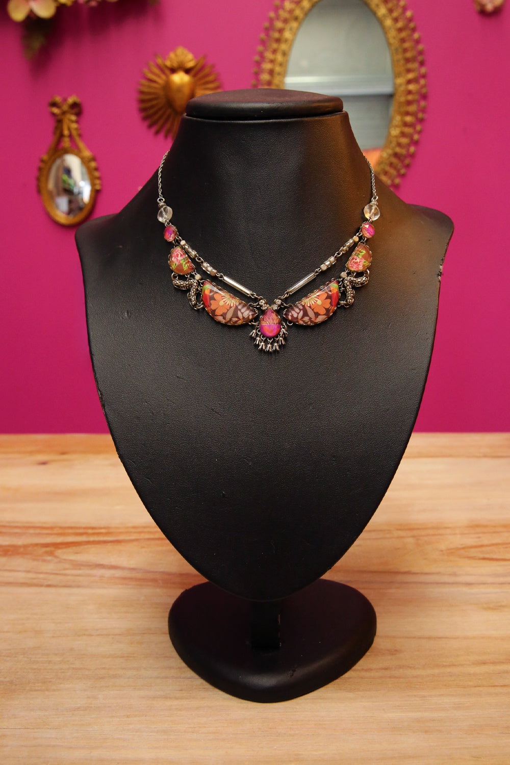 Ayala Bar Retro Print Necklace