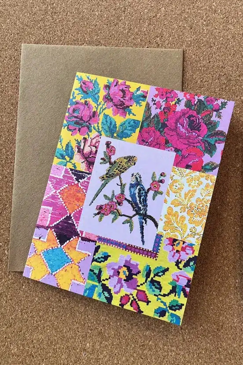 Anna Chandler Card Budgies