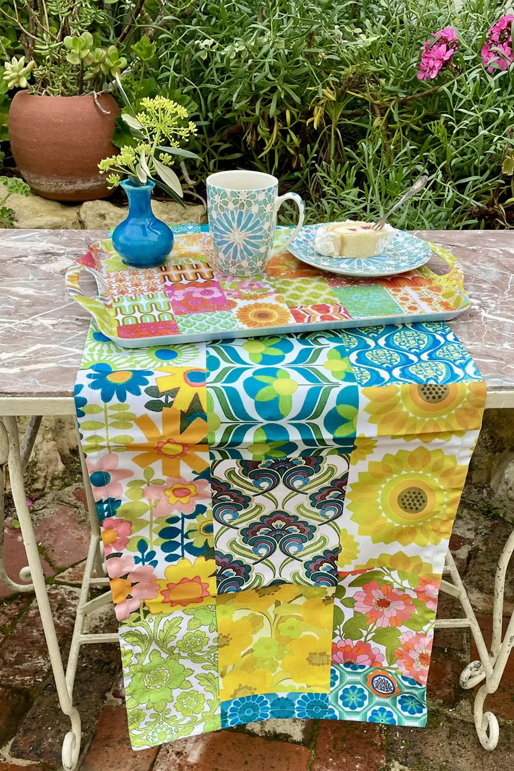 Anna Chandler Melamine Tray Seventies