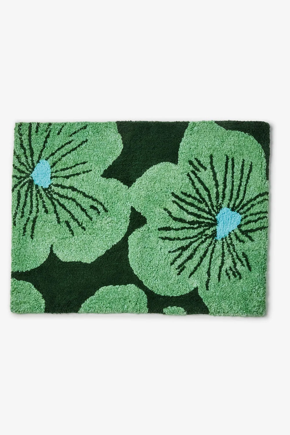 Bonnie and Neil Jardin Green bath Mat