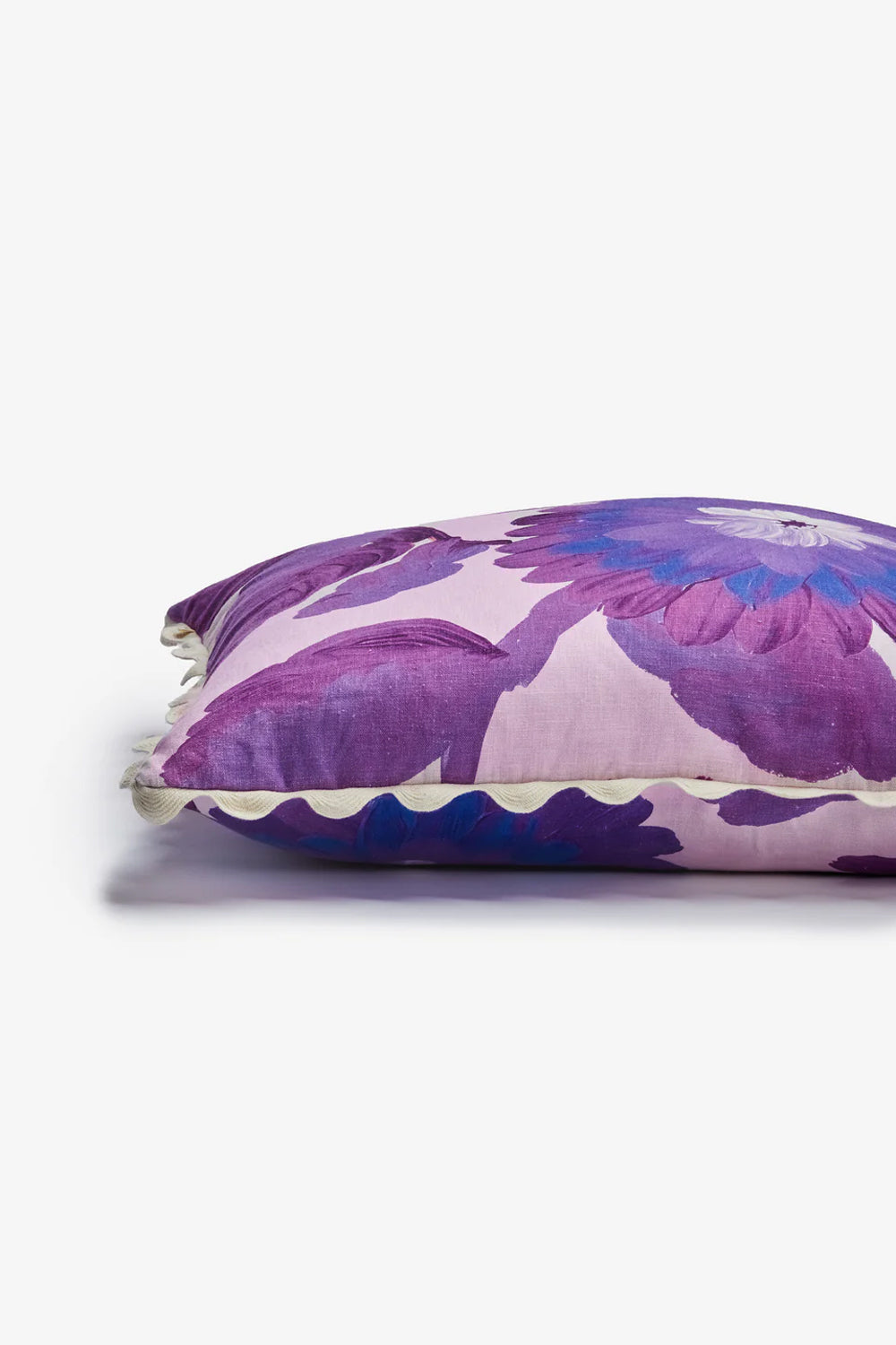 Bonnie and Neil Dahlia Violet Cushion 60cm