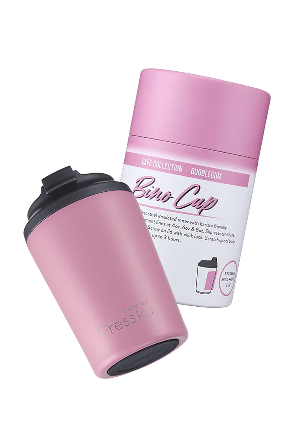 FRESSKO COFFEE CUP BINO BUBBLEGUM