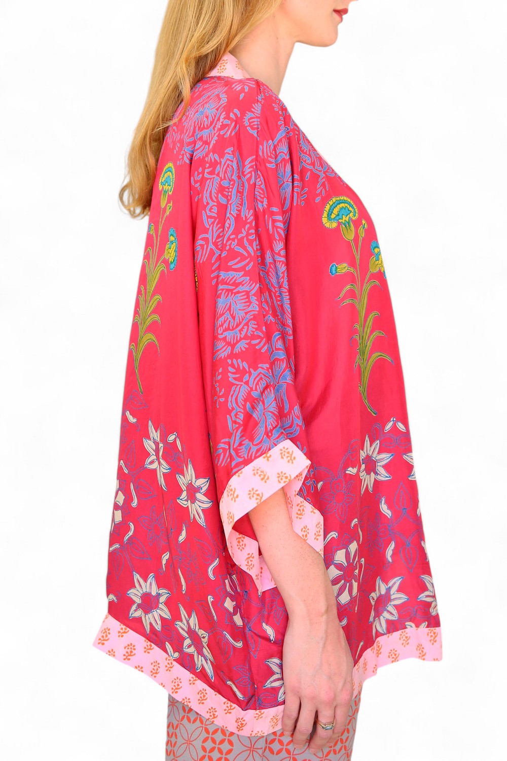 Anupamaa Silk Kimono Blush