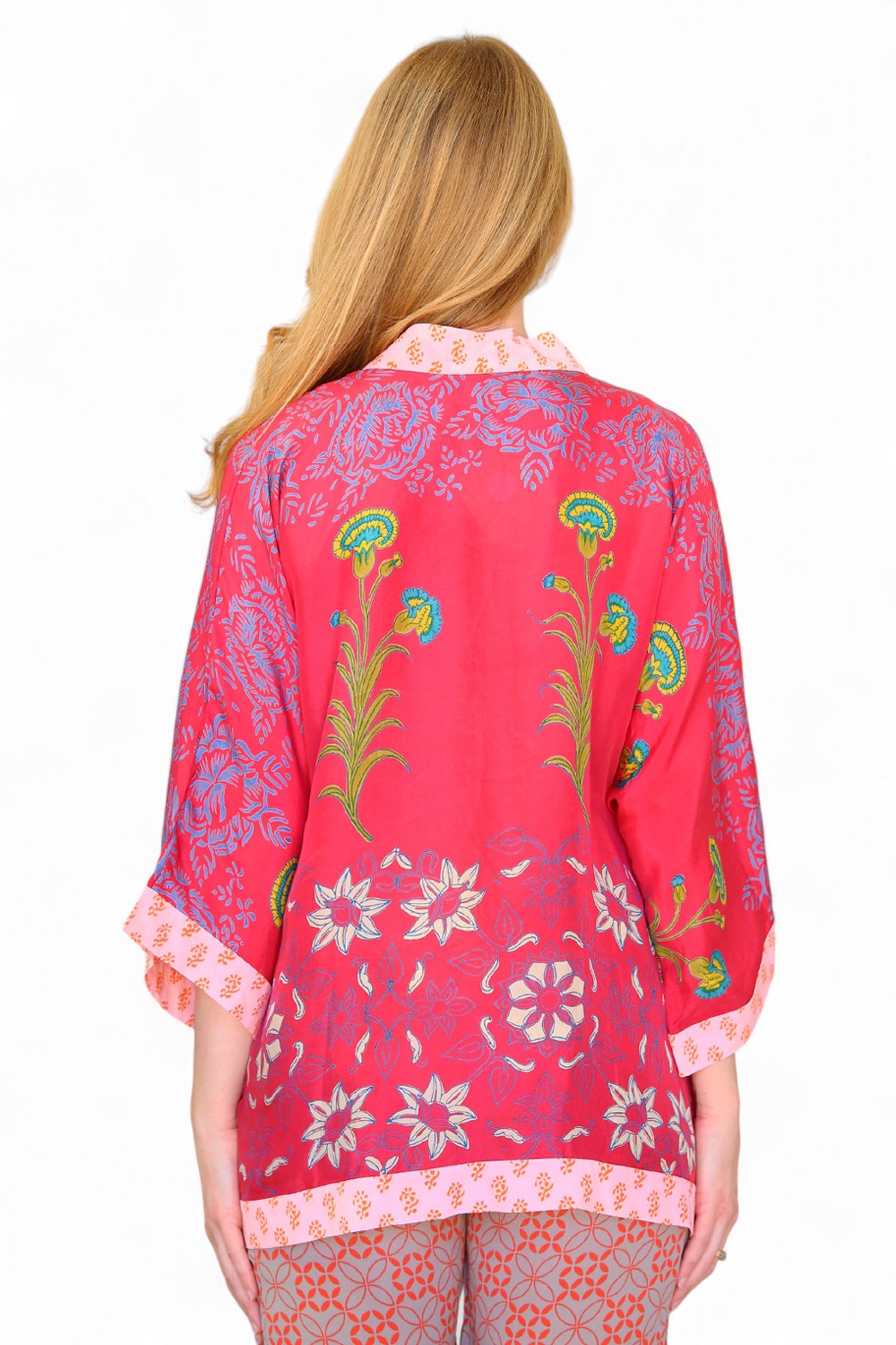 Anupamaa Silk Kimono Blush