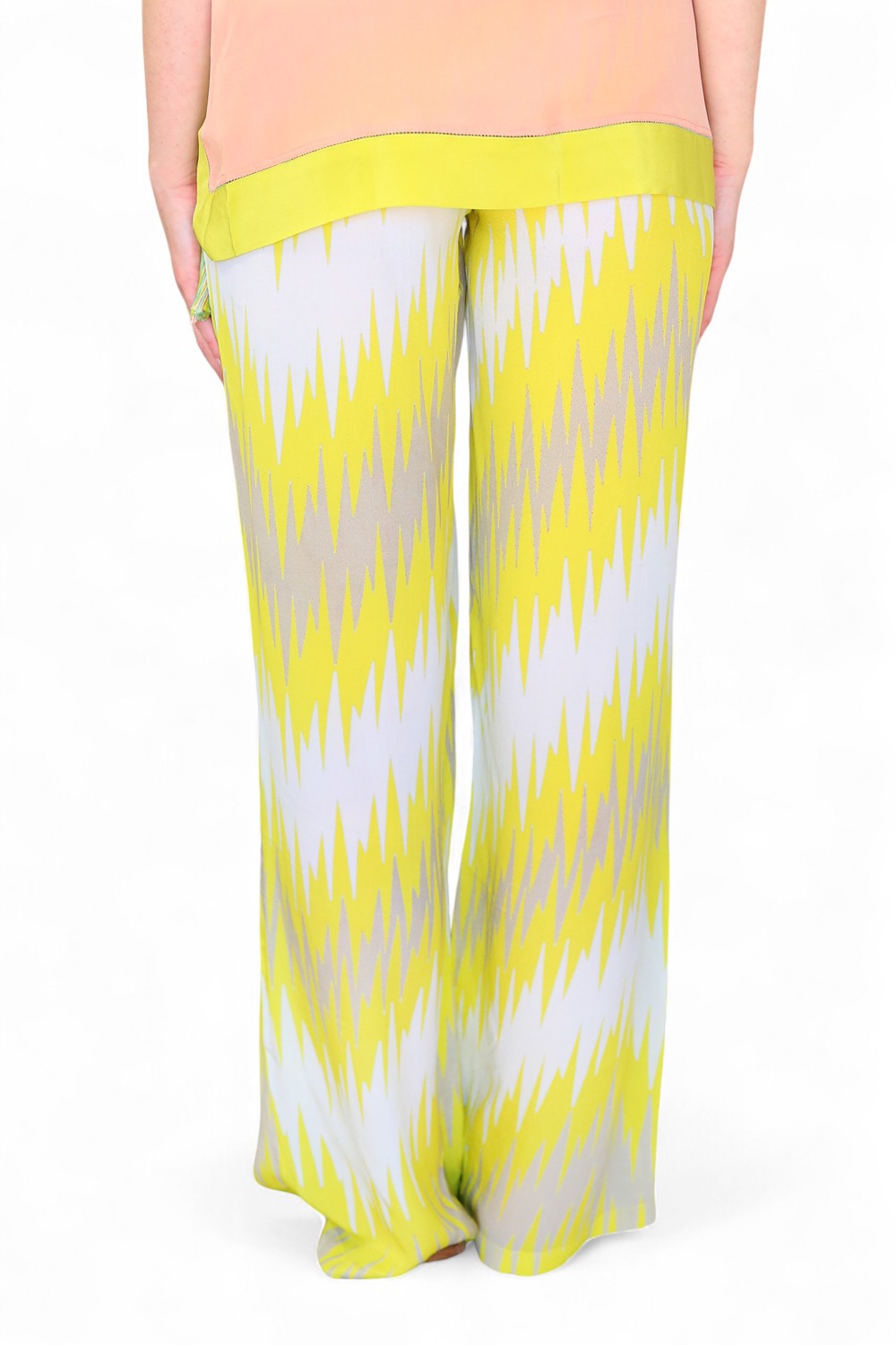 Duet Silk Pant Pop Citron