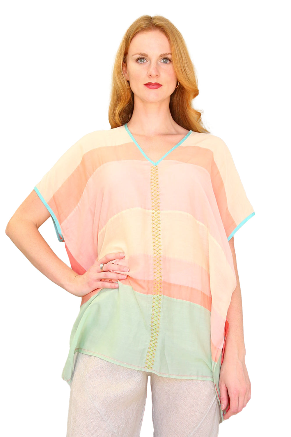 Duet Bali Bayadere Top Coral