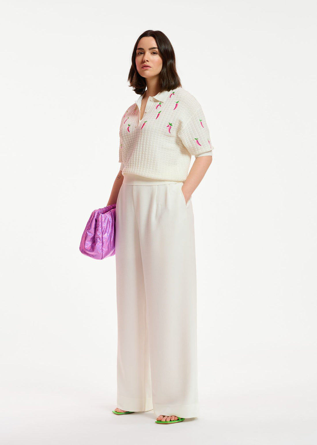 ESSENTIEL ANTWERP DUTCH WIDE LEG PANTS