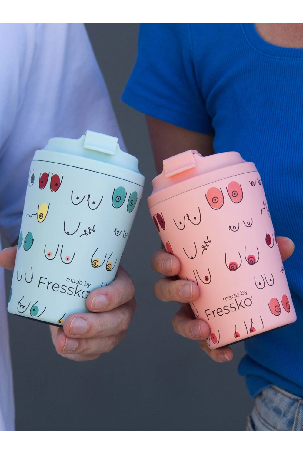FRESSKO REUSABLE CUP CERAMIC CAMINO BOOBIE BREEZY