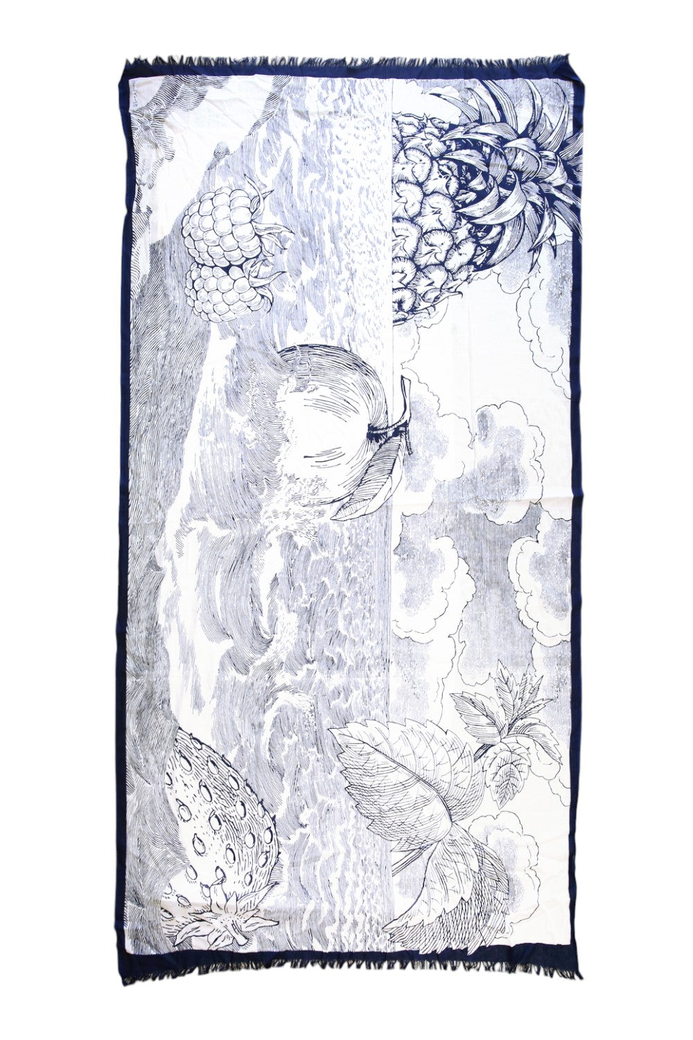 INOUI EDITIONS WHITE HESPERIDES SCARF