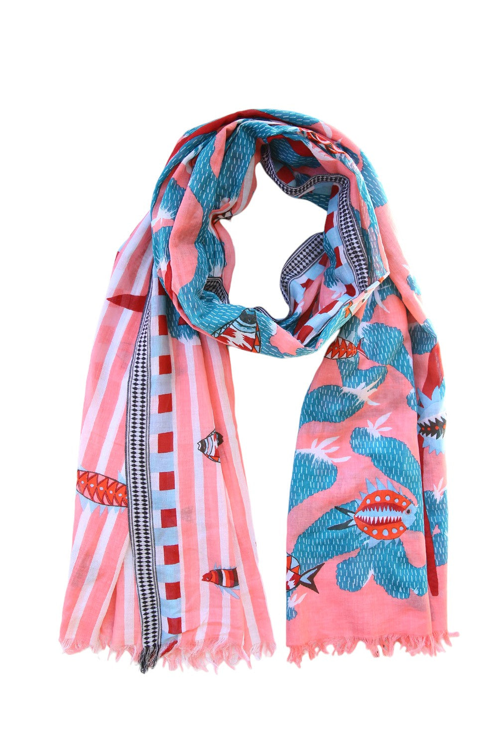 INOUI EDITIONS CORAL PALAOS SCARF