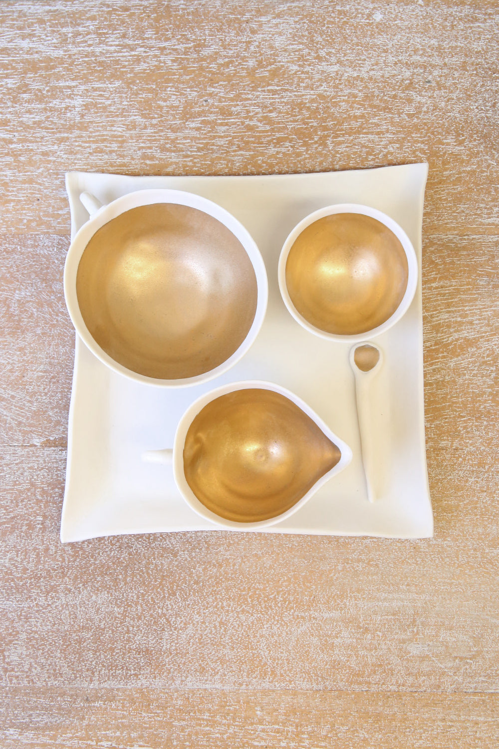 Italian Porcelain 4 Piece Coffee Set