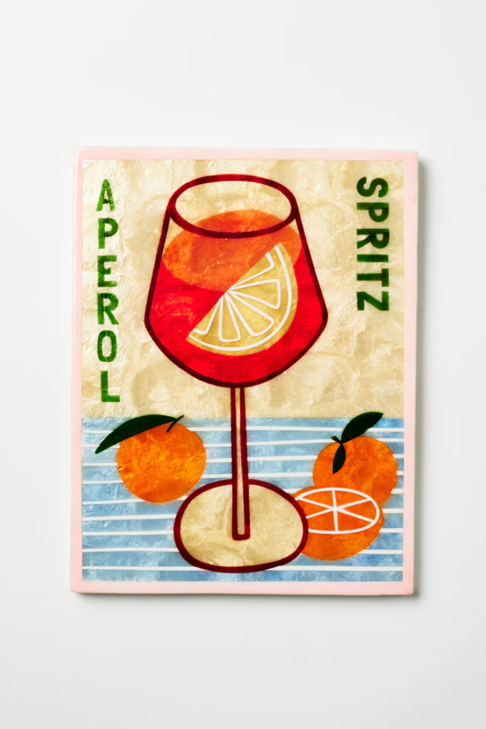 Jones & CO Happy Hour Spritz Tile Wall Art