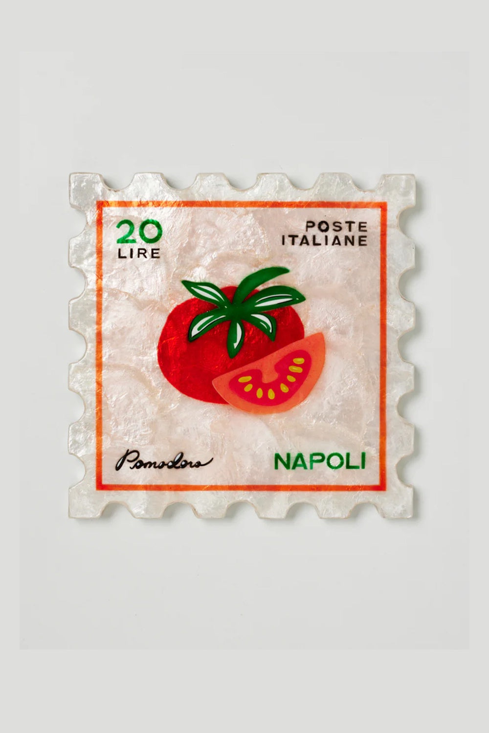 JONES & CO POMODORO STAMP WALL TILE