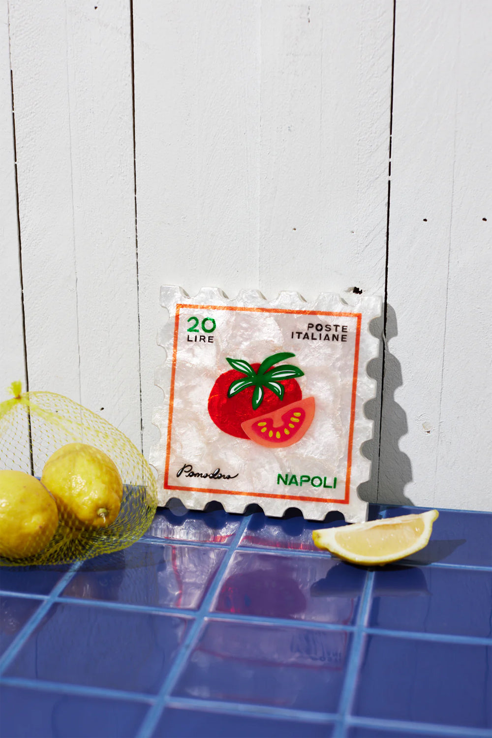 JONES & CO POMODORO STAMP WALL TILE