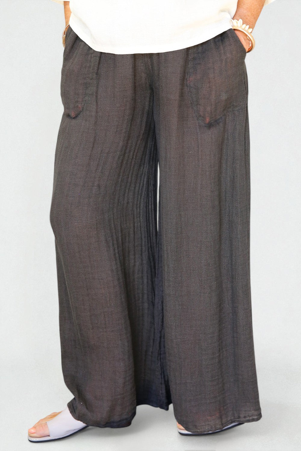 LA BOTTEGA DI BRUNELLA PANTALONE BONIFACIO OSSIGENO PANT IRON