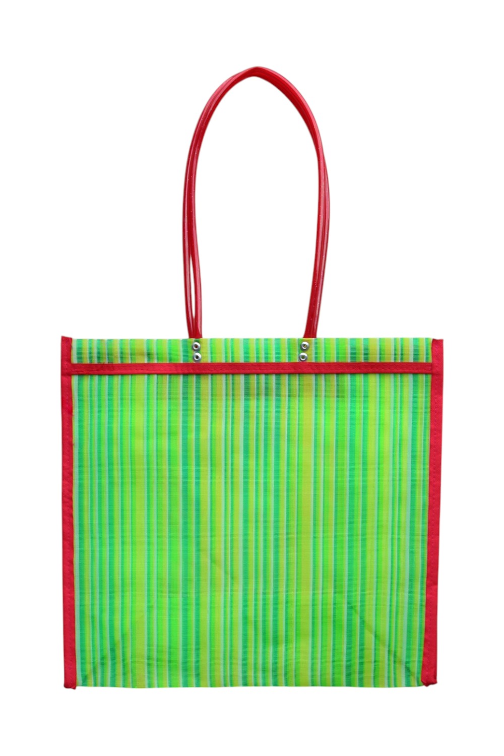 Mexican Mesh Mercado Frida Bag Red