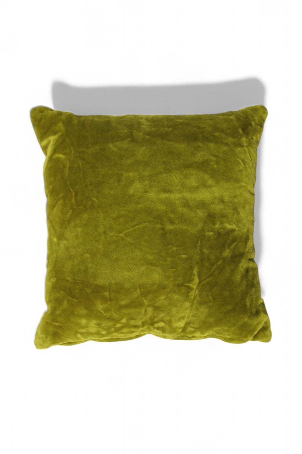 Las Ninas Vintage Embroidered Cushion Green