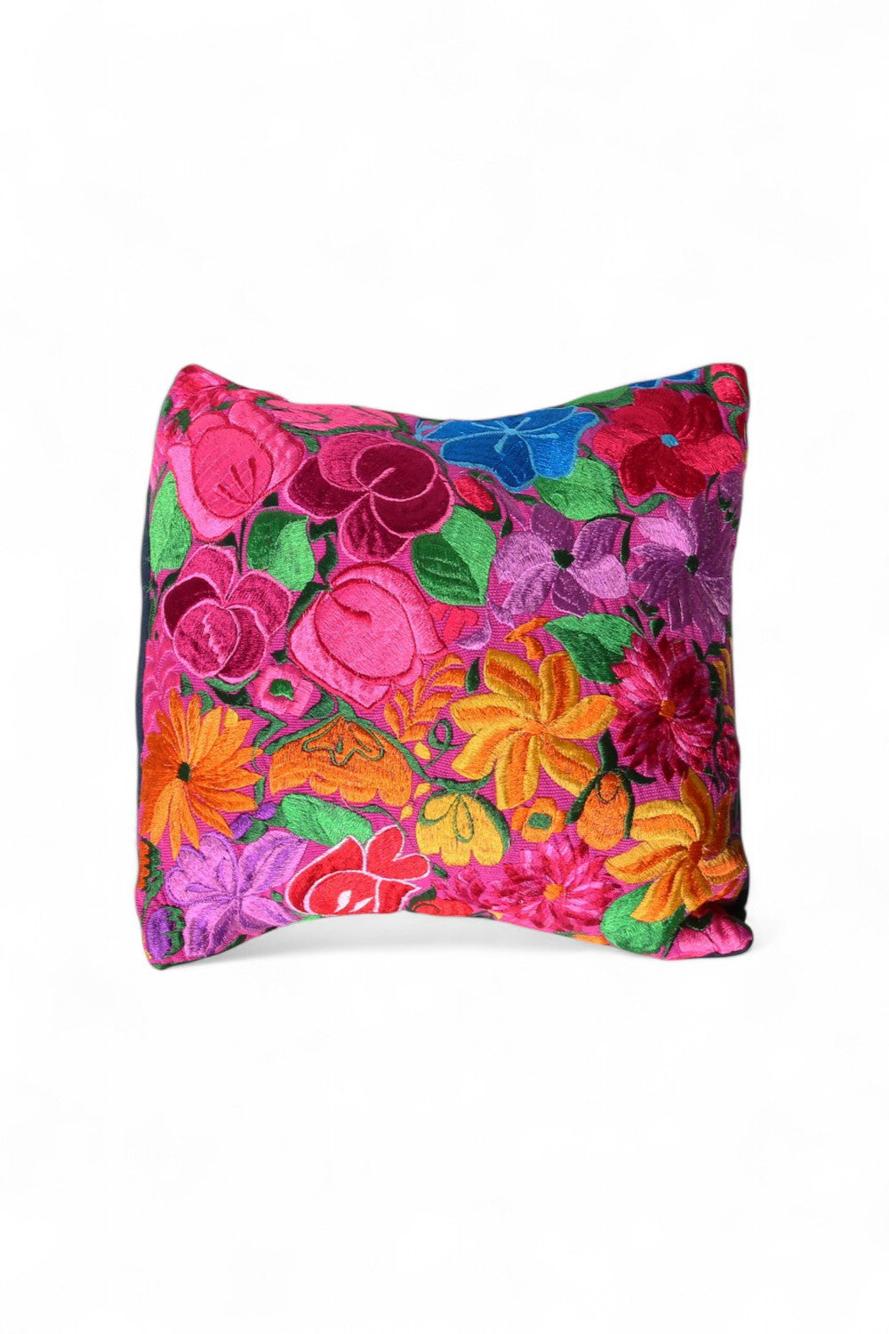 Las Ninas Vintage Embroidered Cushion Floral