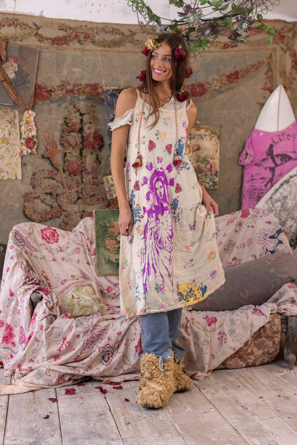 MAGNOLIA PEARL PAOLA LANA TANK DRESS 1266