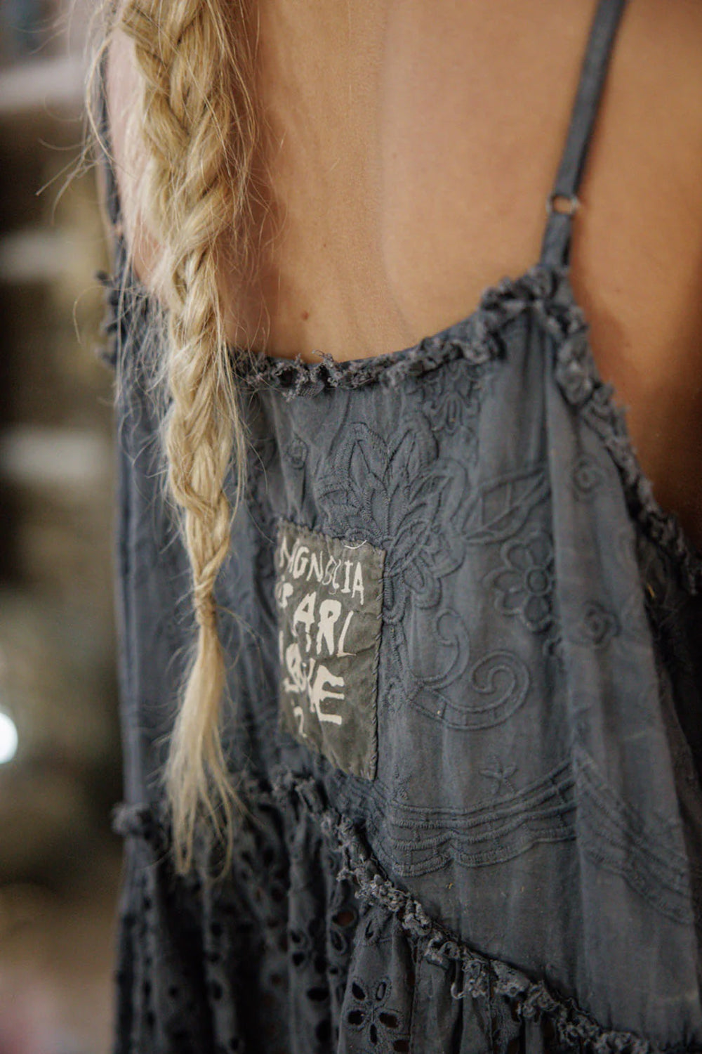 **Pre-Order** Magnolia Pearl Eyelet Embroidered Esti Cami Dress 1282 Ozzy
