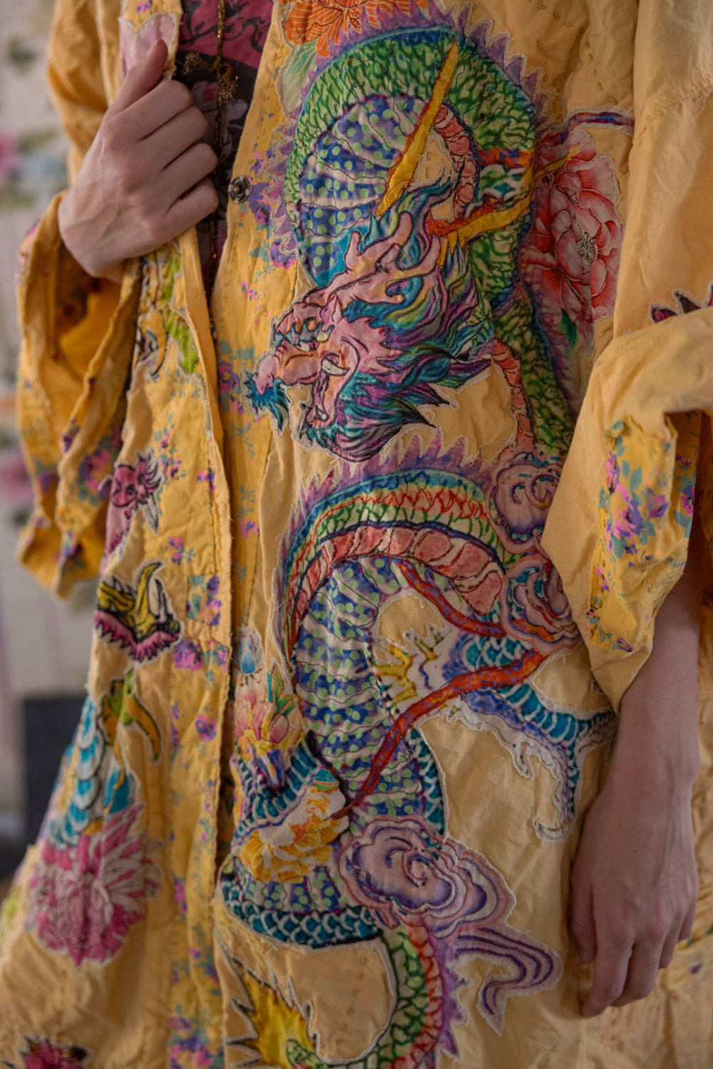 MAGNOLIA PEARL DRAGON ROMANI KIMONO JACKET 1163 SEFI