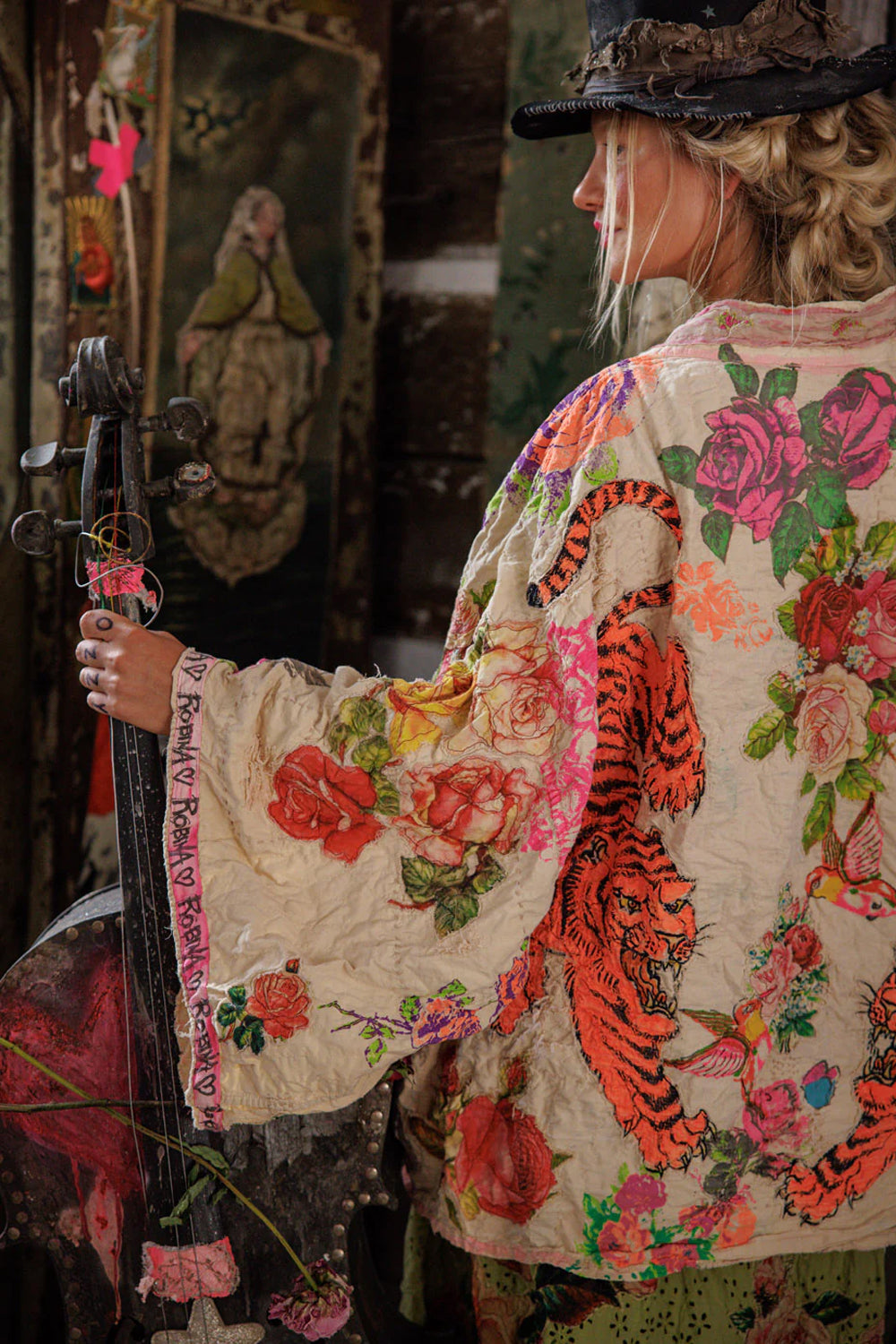 Pearl Birch Daigo Kimono Jacket 1379 Moonlight