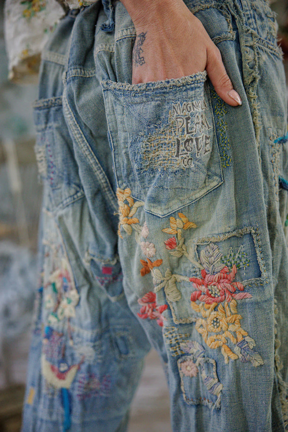 **Pre-Order** Magnolia Pearl Hummingbird Miner Denims Pants 907 Faded Indigo