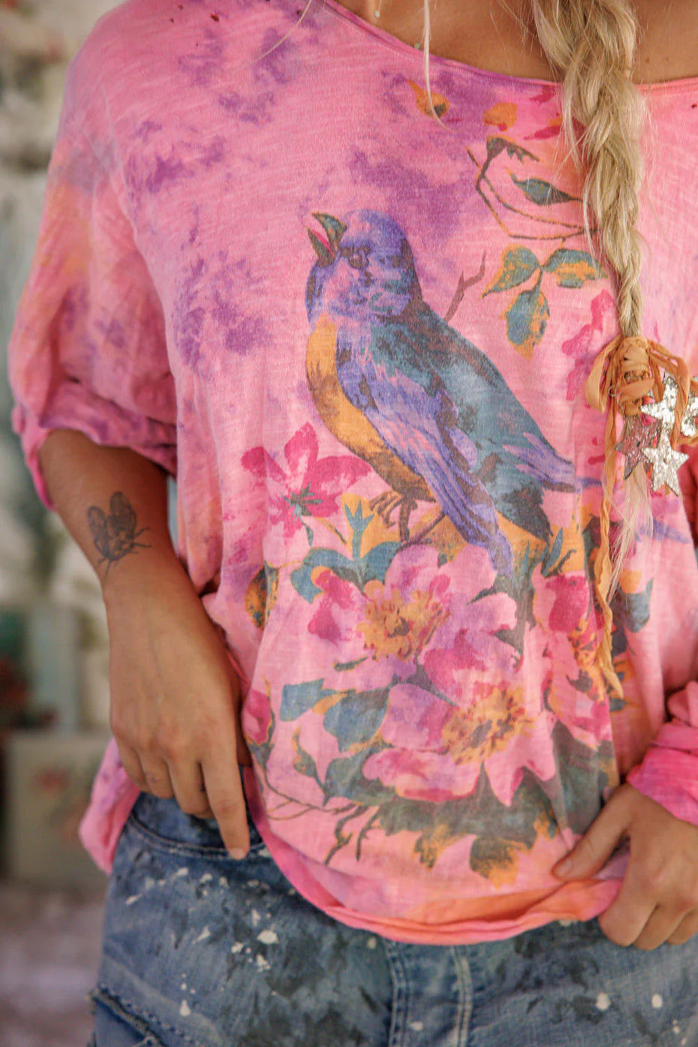 **Pre-Order** Magnolia Pearl Floral Robin Viggo T Top 2364 Hodgepodge