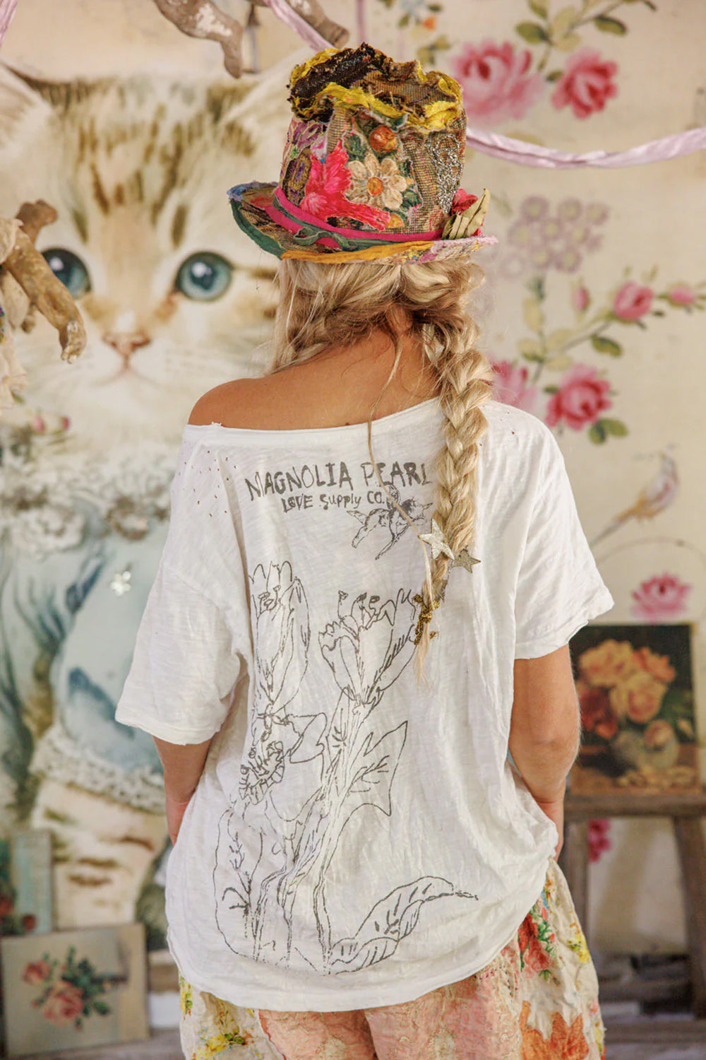 **Pre-Order** Magnolia Pearl Stay Bewildered T Top 2403 True