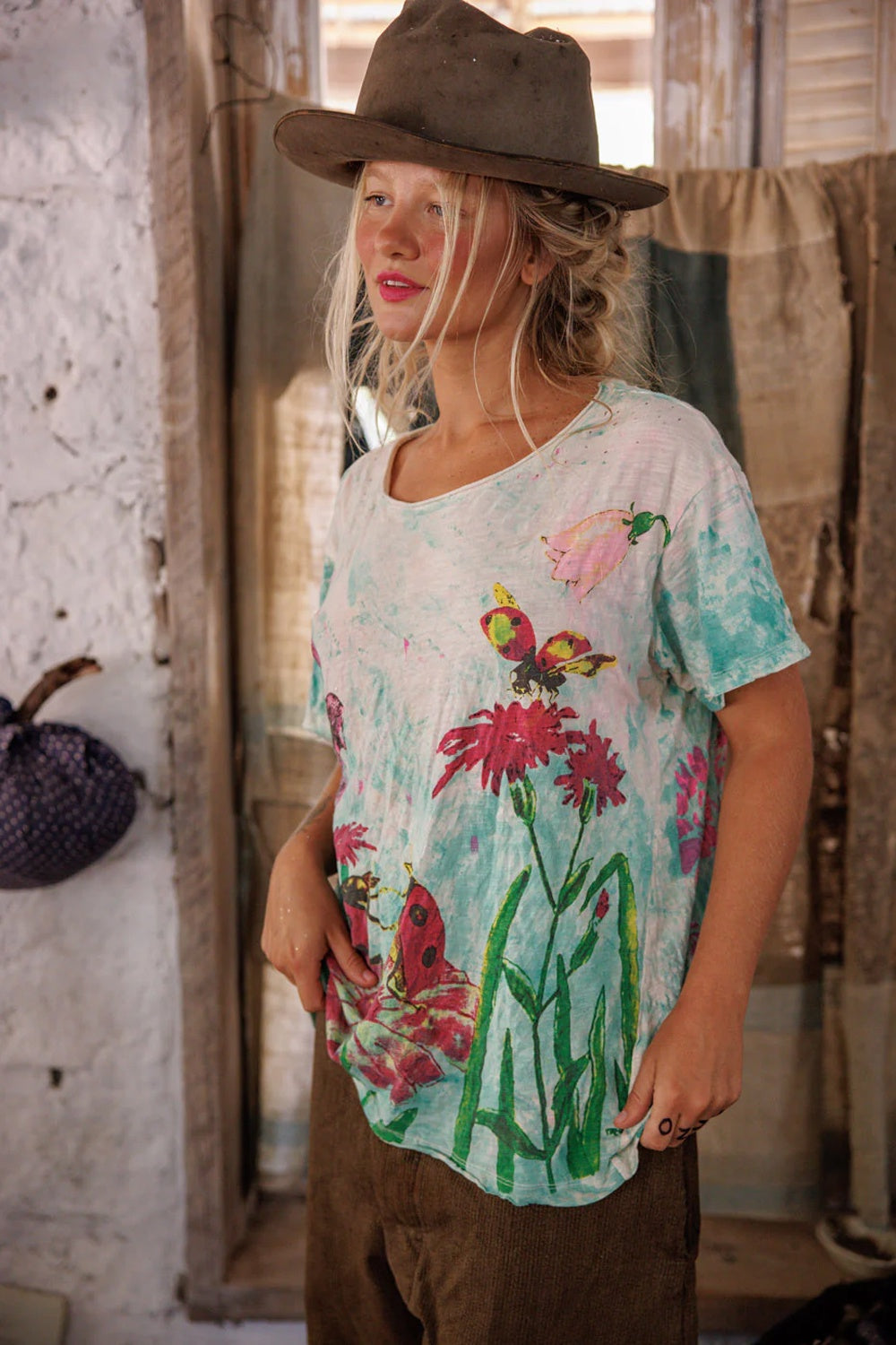 Magnolia Pearl Be My Ladybug T Top 2469 Splendid