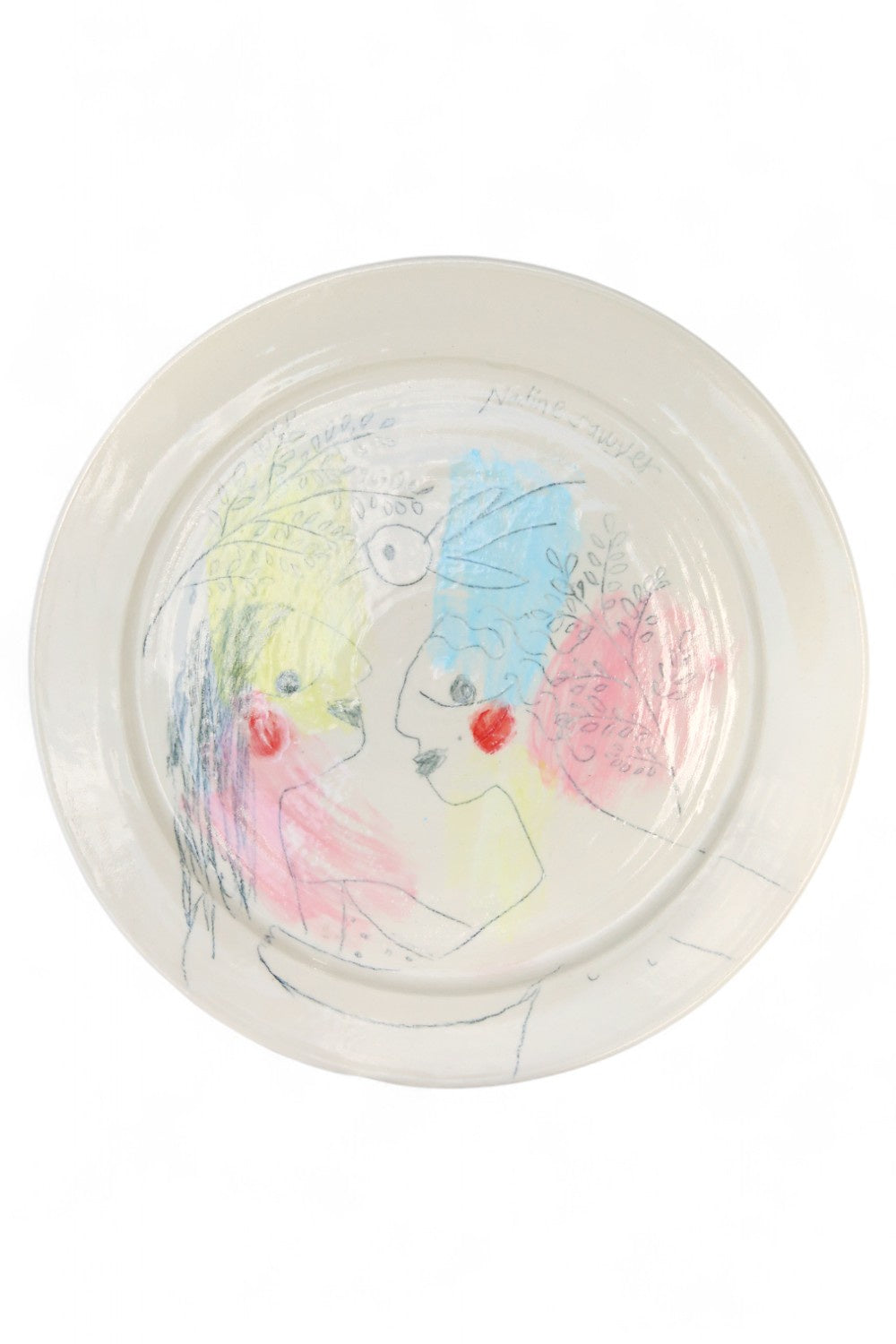 Nadine Sawyer Lovers Plate