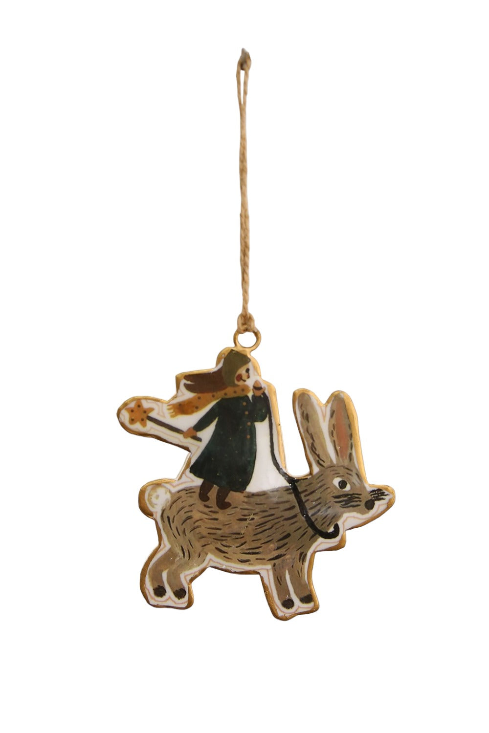 RUBY STAR TRADERS FAIRYTALE GIRL CHRISTMAS DECORATION