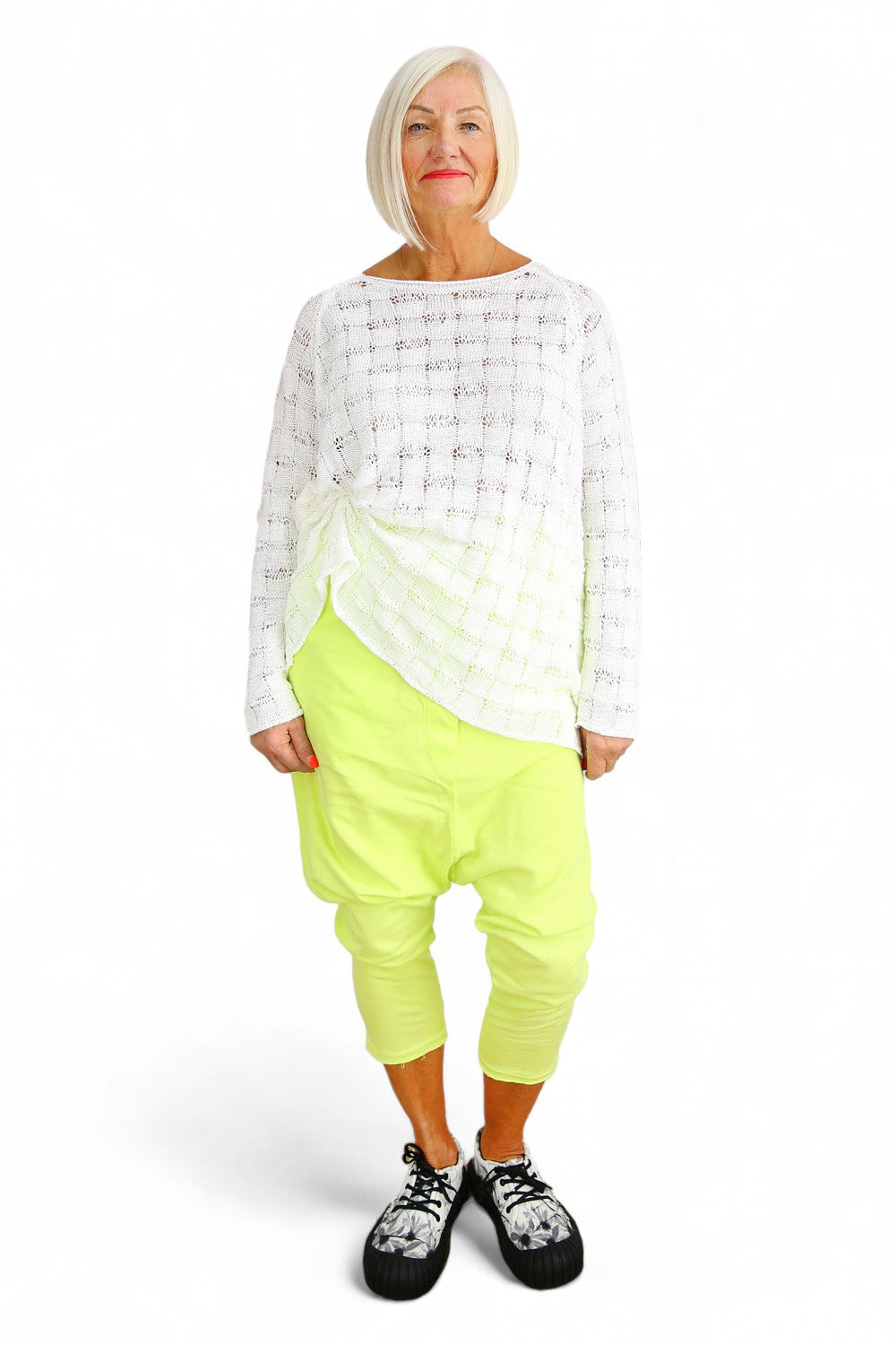 RUNDHOLZ BLACK LABEL KNIT JUMPER OFF WHITE