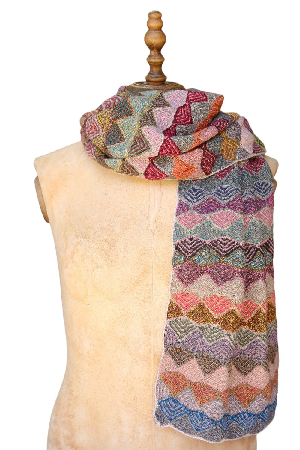 Sophie Digard Waves Crochet Scarf