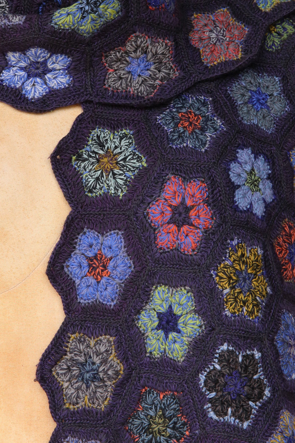 SOPHIE DIGARD RASIN LARGE SCARF