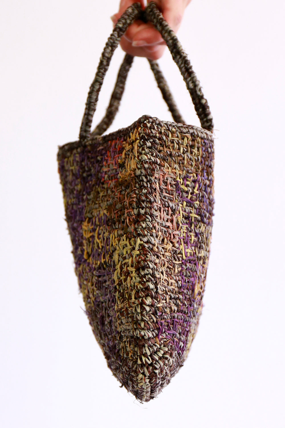 Sophie Digard Small Crocheted Handbag Ink