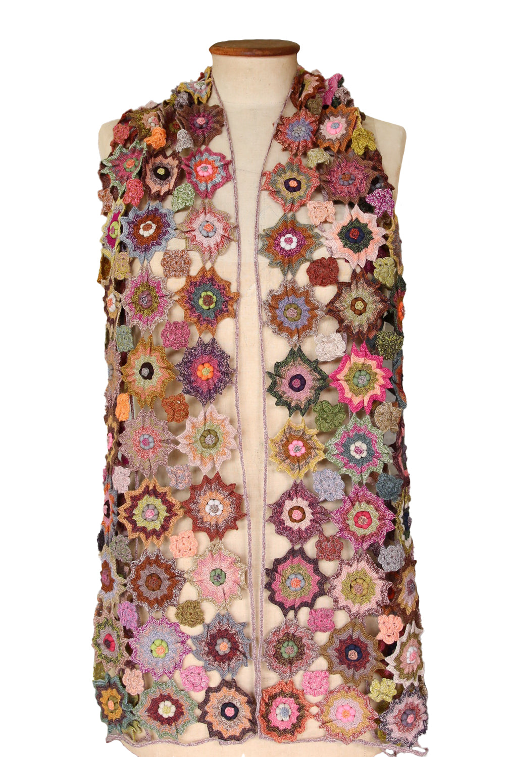 Sophie Digard Mariette Minus Large Crochet Scarf