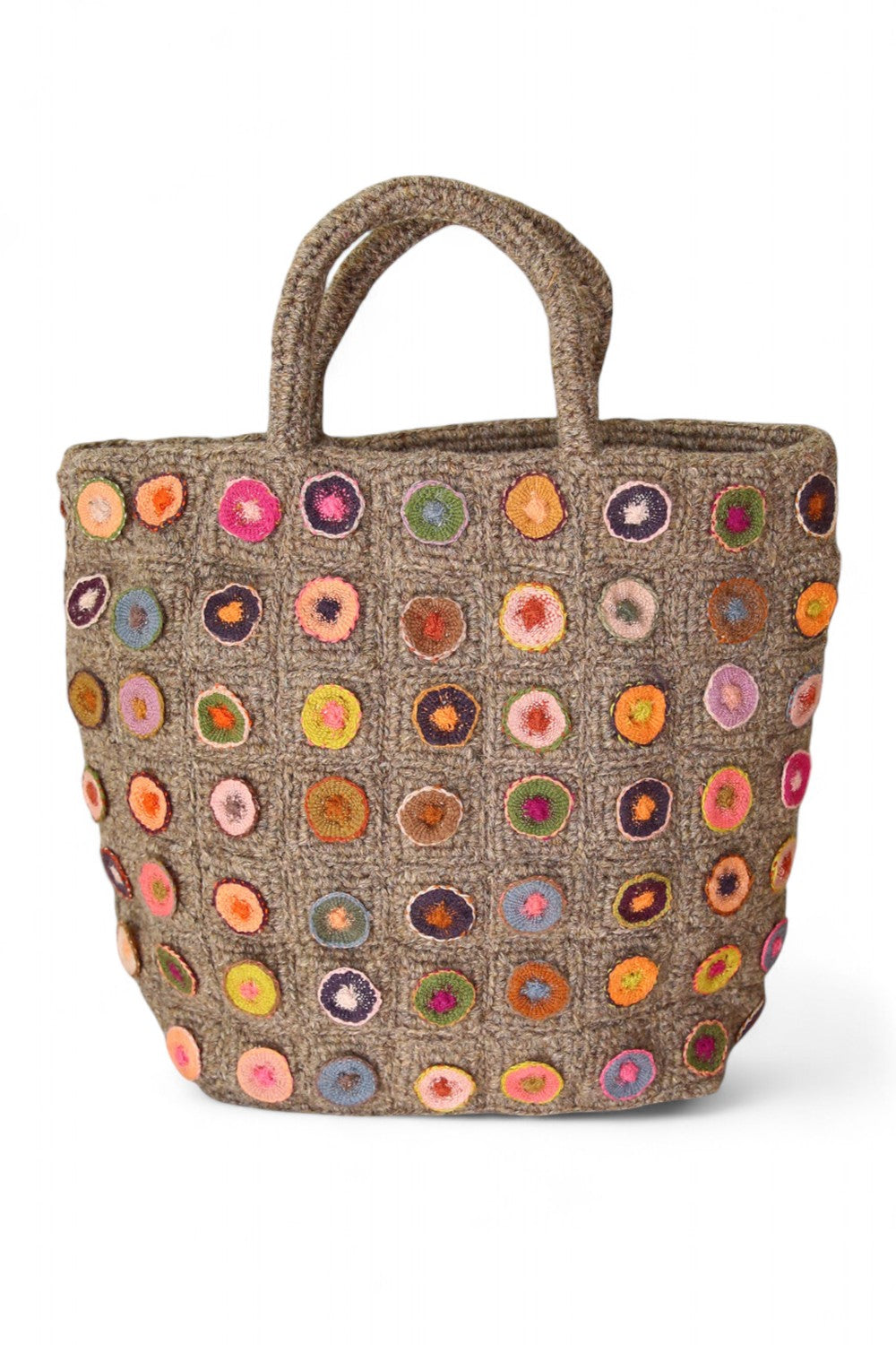 Sophie Digard Oyster Wool Bag